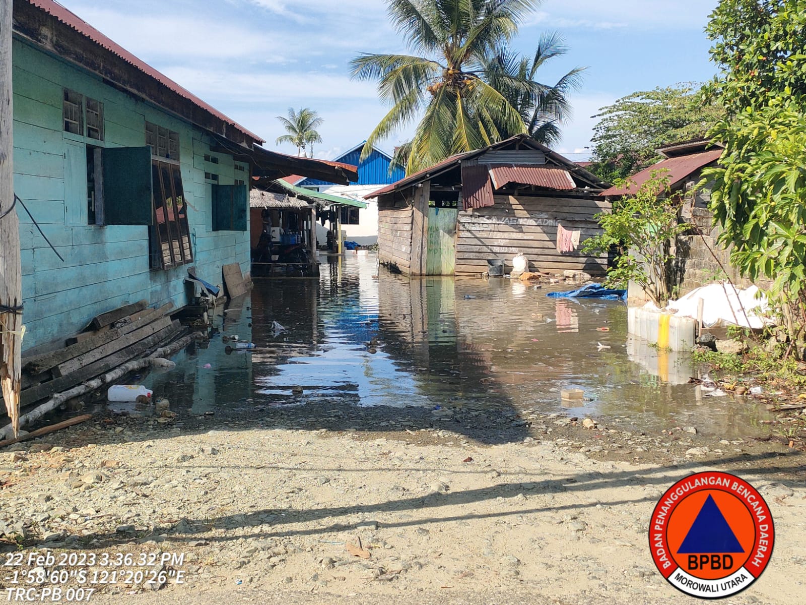 Banjir Rob Rendam 250 Rumah di Morowali Utara